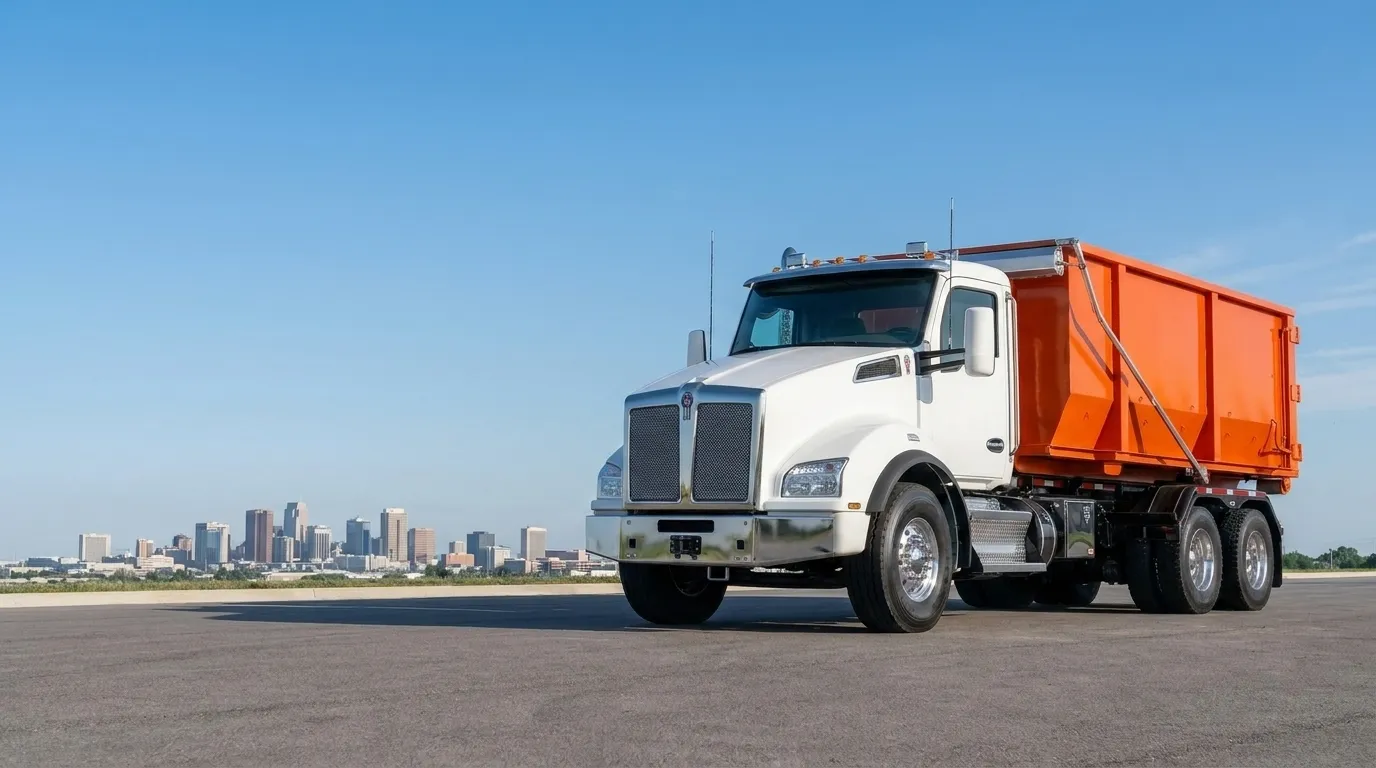 Fast Dumpster roll-off truck serving Phoenix, AZ