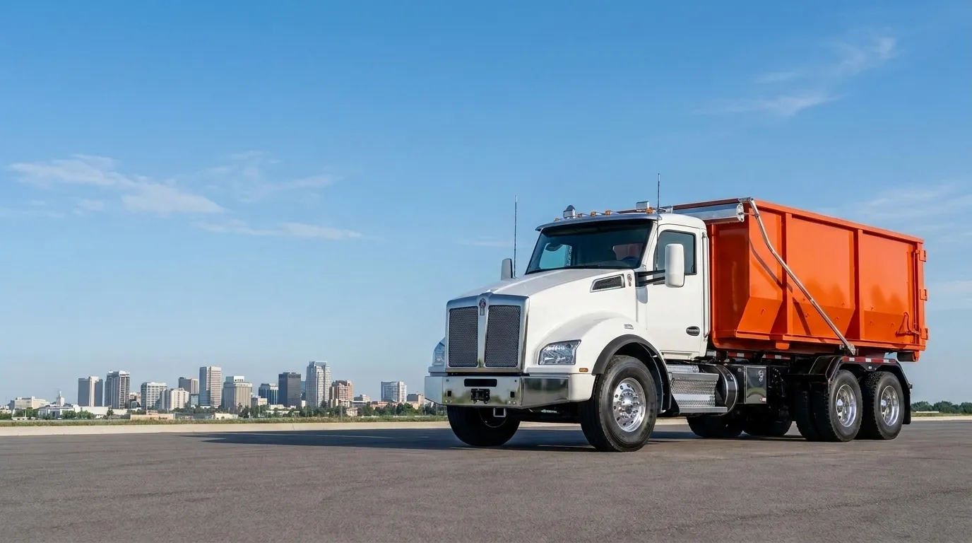 Fast Dumpster roll-off truck serving San Jose, CA